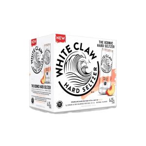 White Claw Peach 6 Pack